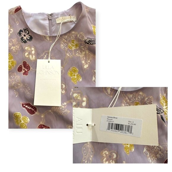 Ulla Johnson Antonia Dress in Hyacinth, Size 4, NWT - Picture 7 of 16